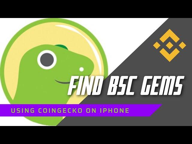 How to use CoinGecko to find BSC Gems   Doing Your OWN Research 