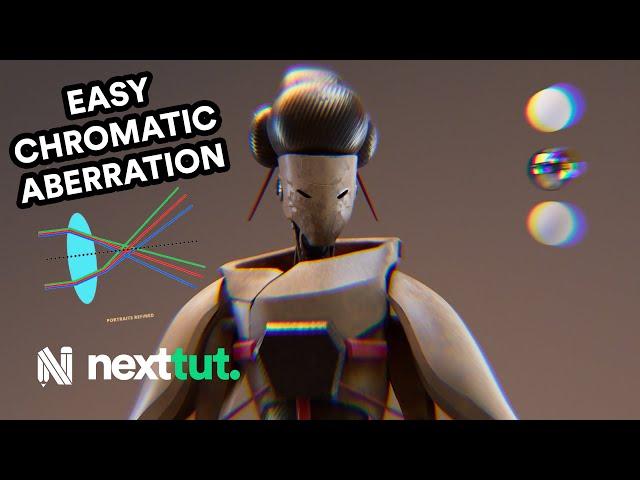 Maya Arnold Easy Chromatic Aberration Effect!