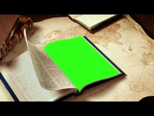 Opening Book Green Screen Video No Copyright - Free video, NP Creative #trending