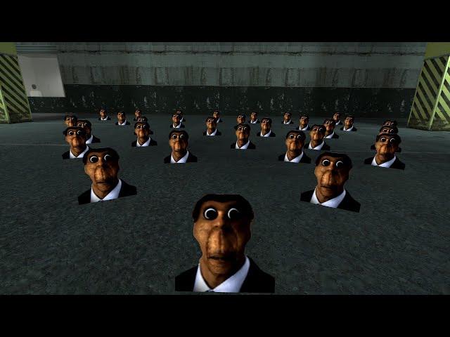 Small Obunga Nextbot Gmod Horde!