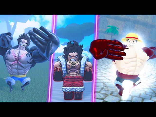 Mastering Gear 4 in EVERY One Piece Roblox Game