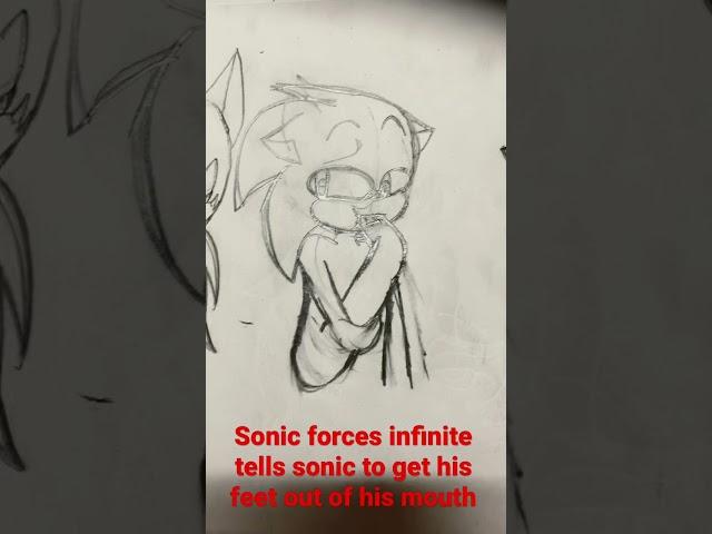 Sonic forces sonic and infinite shorts