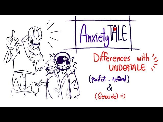 AnxietyTale: Differences With UnderTale