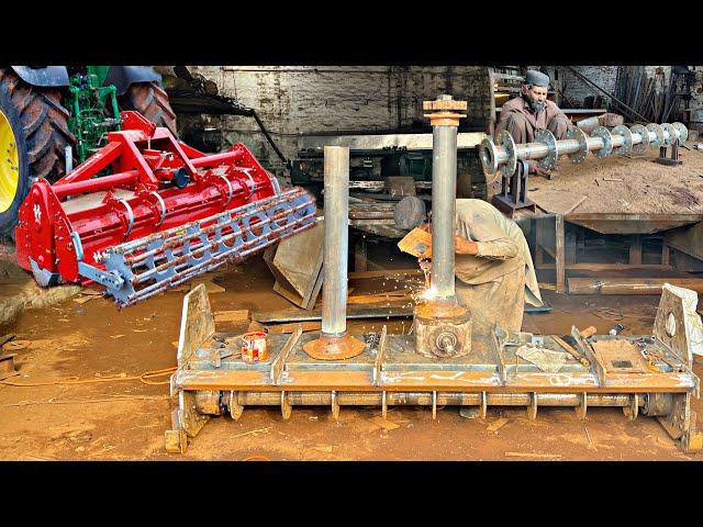 How to Manufacturing Process of Rotavator for Agricultural Using “Pk amazing skills “