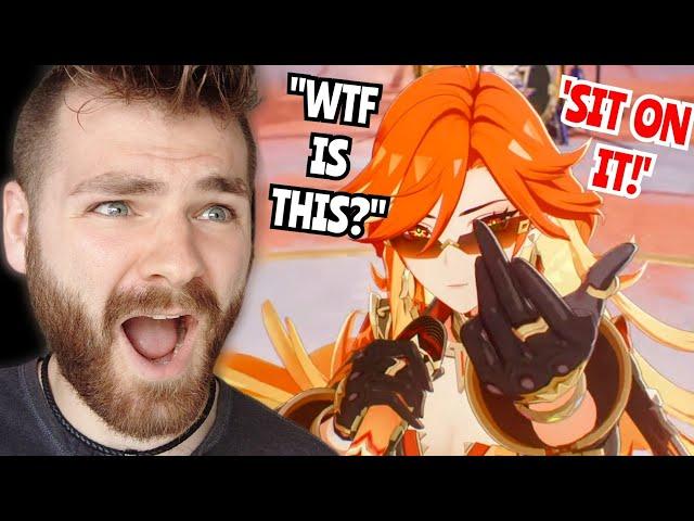 REACTING to GENSHIN IMPACT *NEW* Character Teasers & Trailers | REACTION!