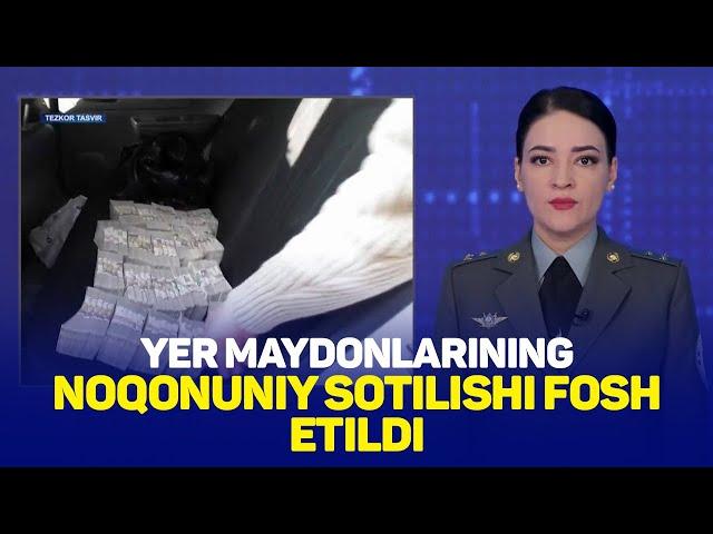 Yer maydonlarining noqonuniy sotilishi fosh etildi