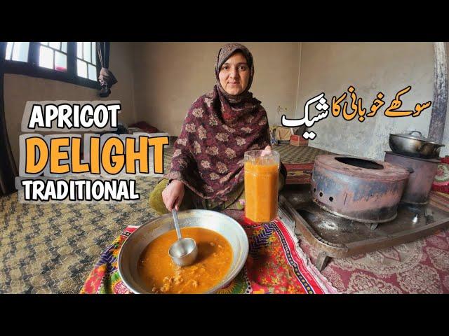 Apricot Delight Making Old Traditional Method | Traditional Apricot Delight | Village Life Vlog