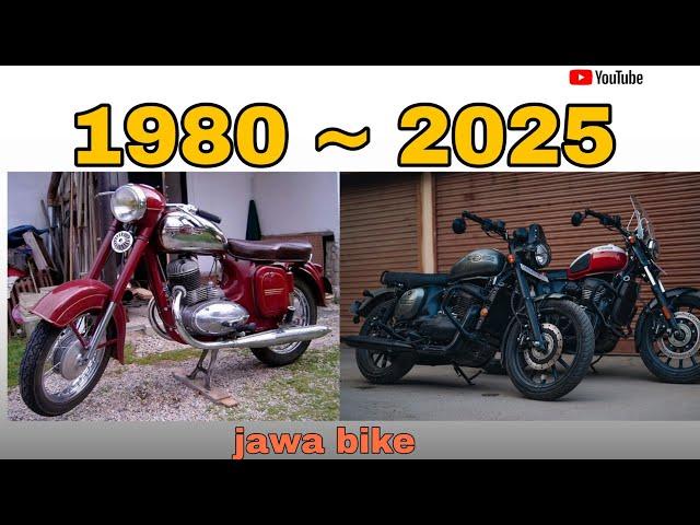 Evolution of Jawa Bike (1980~2035)