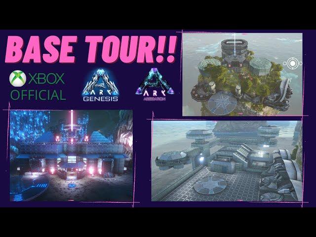 Tour of our TEK Bases! Genesis and Aberration. ARK Survival Evolved