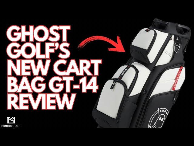 GHOST GOLF 'S  BEST BAG -- THE GT 14 CART BAG OREO COLORWAY