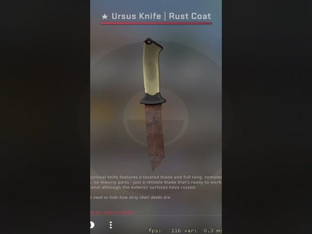 POV YOU GET A KNIFE AND ITS A…. #shorts #csgo #csgoclips #knife #unboxing