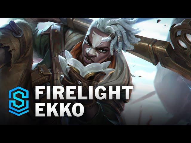 Firelight Ekko Skin Spotlight - League of Legends