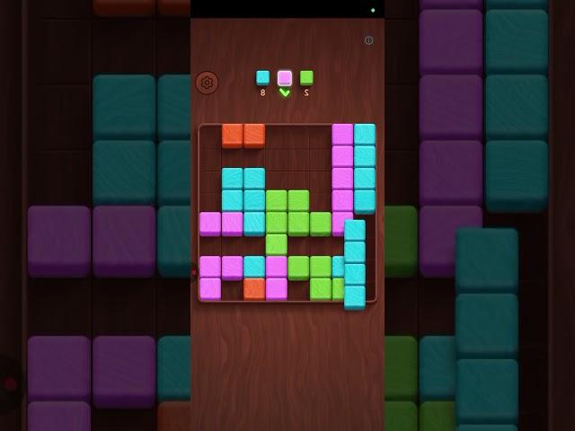 241-245 Level colorwood Blocks puzzle game 2025