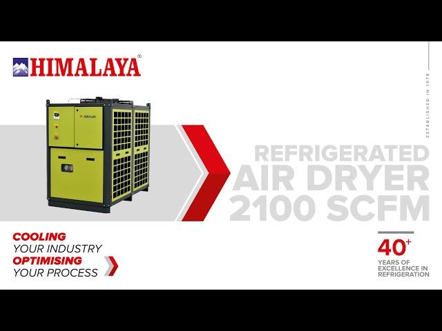 HIMALAYA | REFRIGERATED AIR DRYER | 2000 CFM | VARIABLE 200 CFM TO 2000 CFM | AIR DRYER