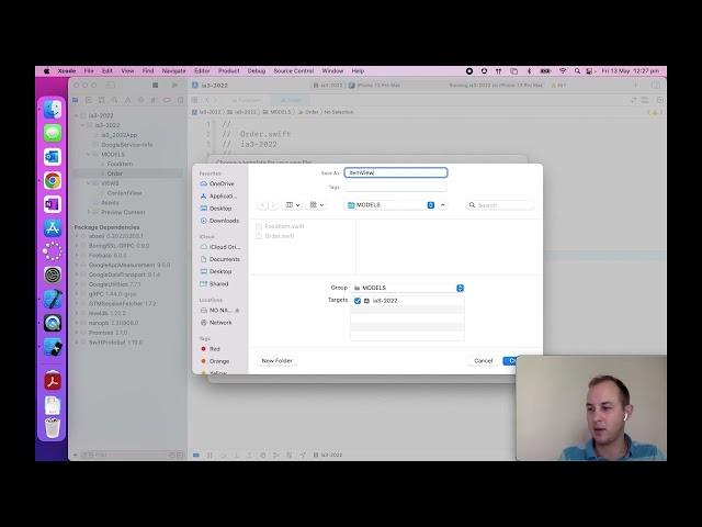 SwiftUI - Firebase - Create Read Update Delete (CRUD) - Canteen / Tuckshop