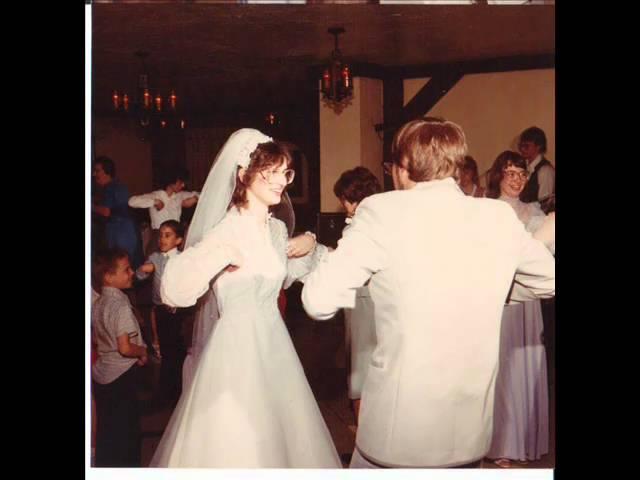 My mom n dads wedding