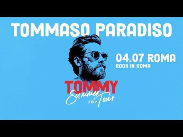 Tommaso Paradiso "Tommy Summer Tour 2024" (Full Show) Live at "Capannelle" Rock in Roma 04.07.2024