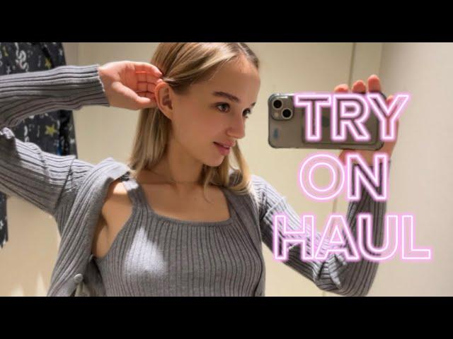 [ 4K ] Try On Haul (2024)| Get Ready With Me | Sheer | No Bra |