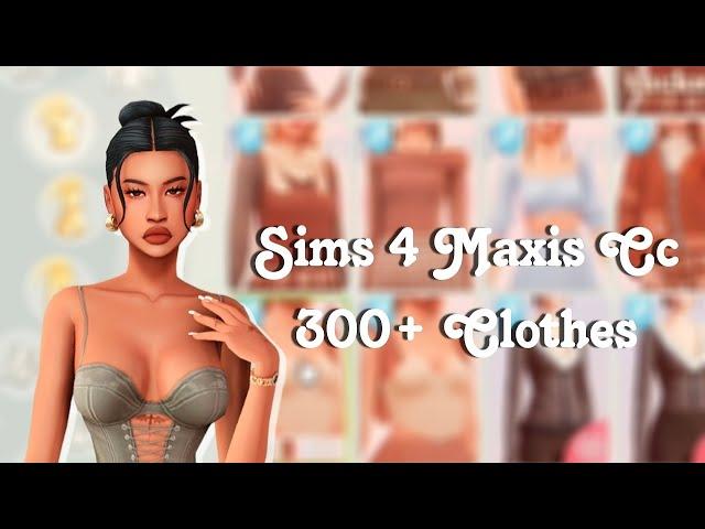 Sims 4 | elegant Maxis Match Cc folder