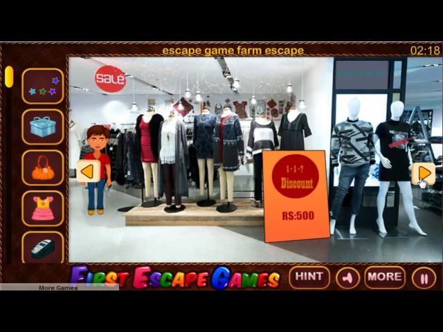 Shopping Complex Escape Walk Through - FirstEscapeGames.