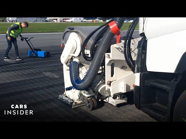 Why 10,000 Pounds of Rubber are Stripped From Runways | Cars Insider