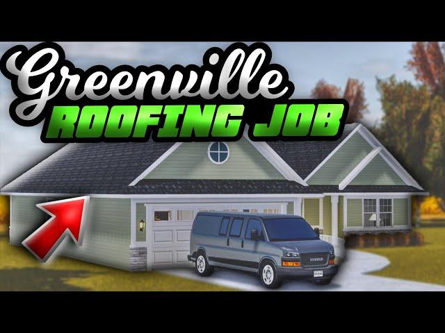 I Started a ROOFING BUSINESS! - $2K PER DAY! | Roblox Greenville Roleplay