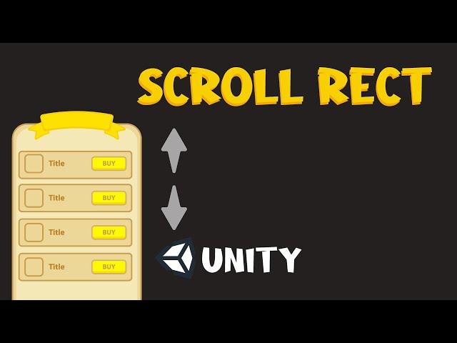 Scroll UI in Unity : How to Create Scroll Menu in Unity