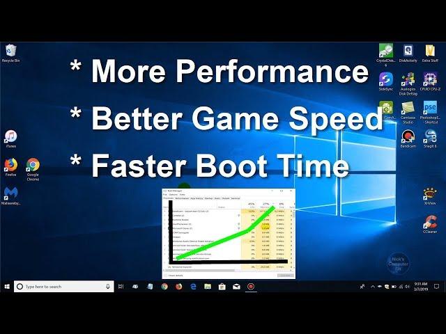 How to Speed Up Your Windows 10 Performance!  Free & Super Easy