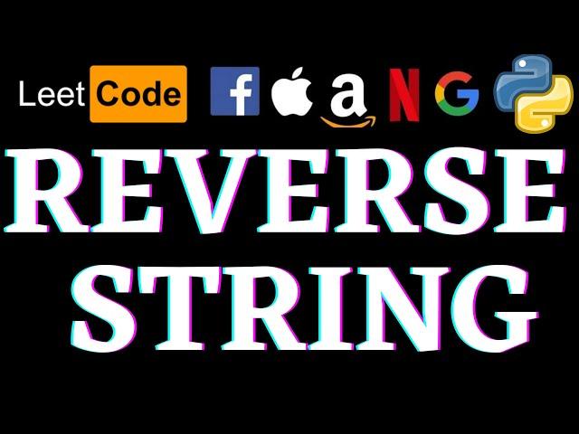 Reverse String | Leetcode Python Solution | Python