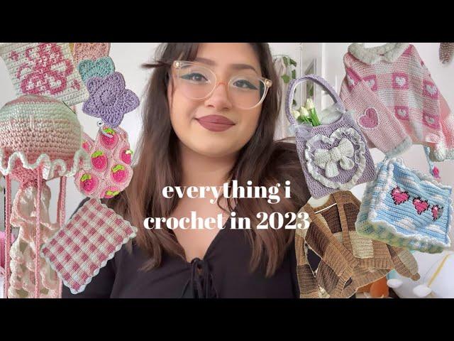 everything i crocheted in 2023 ( kinda late ) #crochet