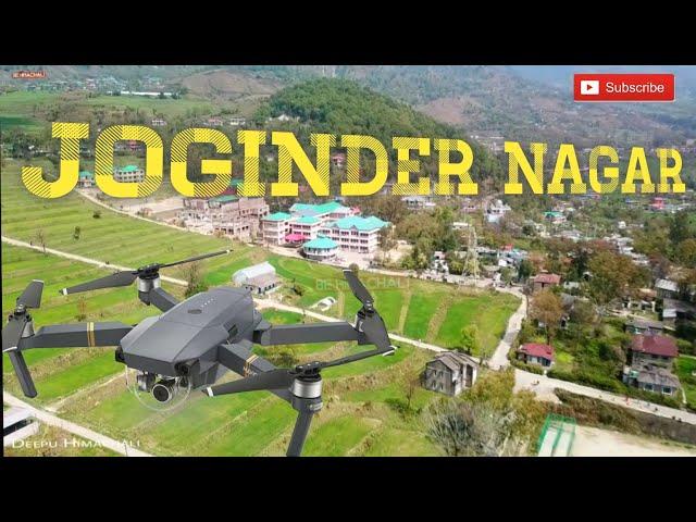 Joginder Nagar city Mandi Drone shots | Be Himachali Production | Deepu Himachali