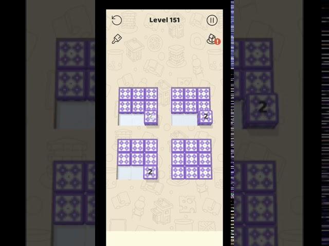 Stack Blocks 3D Level 151 Walkthrough