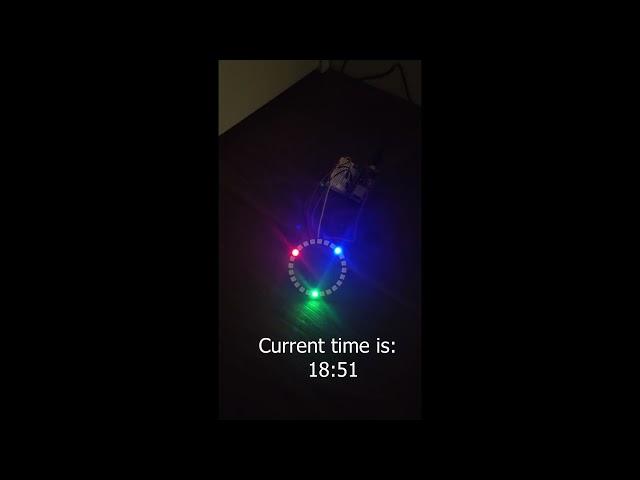 Led WiFi Clock with esp8266