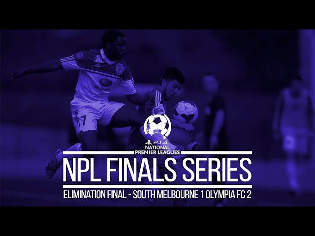 PS4 NPL Finals Series - South Melbourne 1 Olympia FC 2