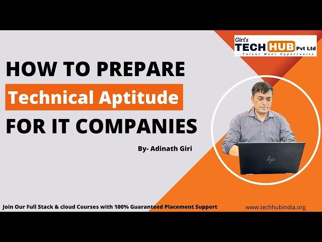 How to Prepare Technical Aptitude for IT Companies.