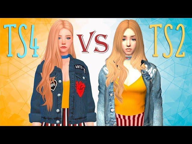 CAS | Из Sims 4 в Sims 2 или почему я больше люблю Sims 4