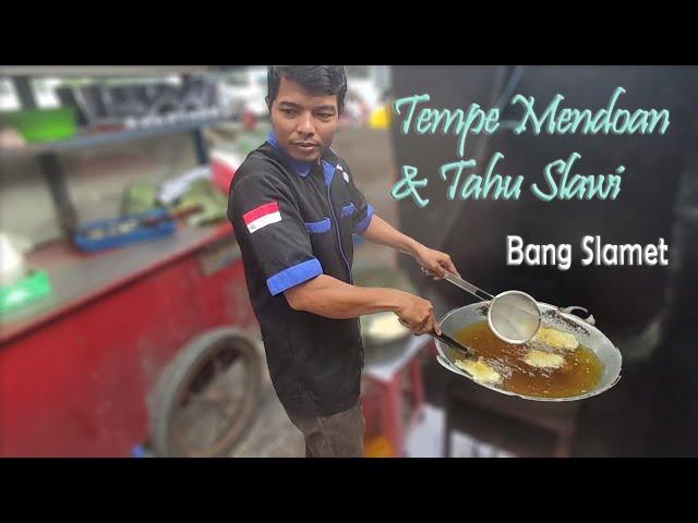 tempe Medoan "Bang Slamet ber Stand up " - Tempe mendoan fatmawati