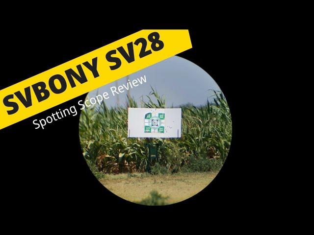 SVBONY SV28 20-60x60mm Spotting Scope Review