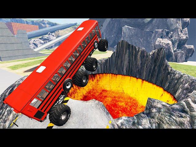 School Bus Crashes & Jumps Full Version – BeamNG.Drive