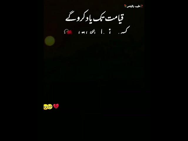 dill lagaya tha. #viralvideo #foryoupageofficiall #urdupoetry tayyab writes