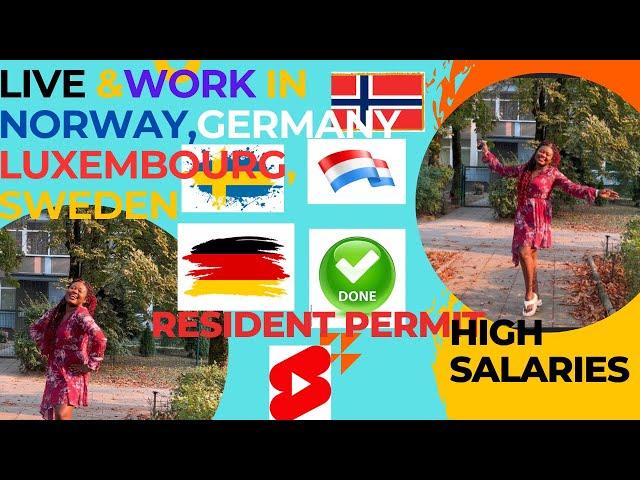 NORWAY  SWEDEN  POLAND  SERBIA  LUXEMBOURG , WORK PERMITS HOW TO APPLY +REQUIREMENTS#tips