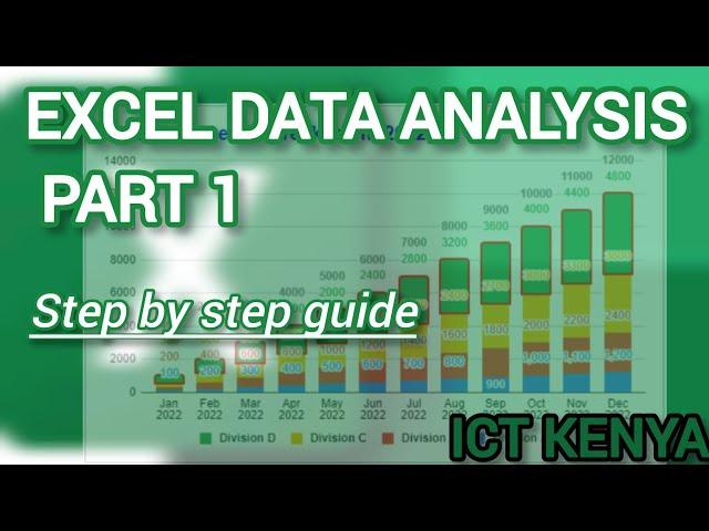 Excel Data Analysis Part 1