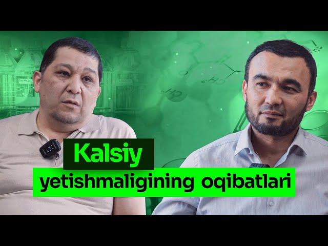 Inson organizmidagi eng muhim omil kalsiy yetishmaligining oqibatlari