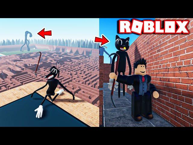 GARRY'S MOD TREVOR HENDERSON CREATURES MAZE RUN IN ROBLOX