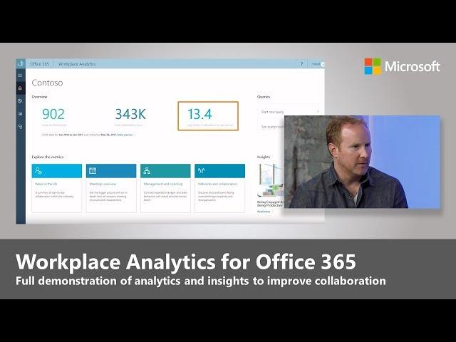 An introduction to Workplace Analytics for Office 365