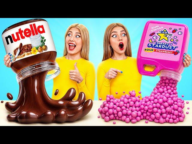 Bubble Gum vs Chocolate Food Challenge | Amazing Kitchen Recipes by Multi DO Challenge