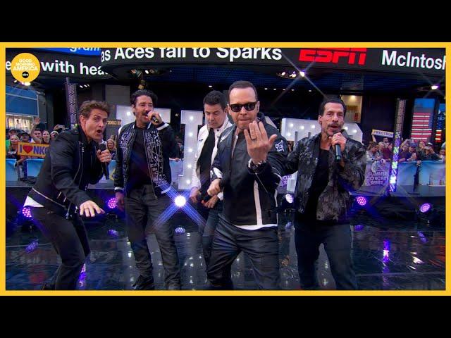 New Kids on the Block perform on 'GMA'