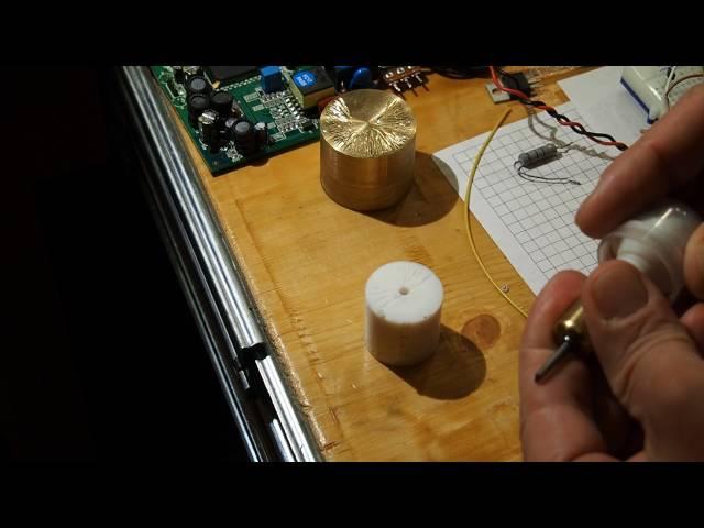 Электроштихель. Рез по фторопласту. Electric engraver. The PTFE.