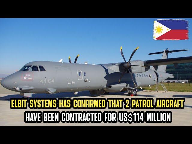 Elbit Systems has confirmed that 2 patrol aircraft have been contracted for US$114 million