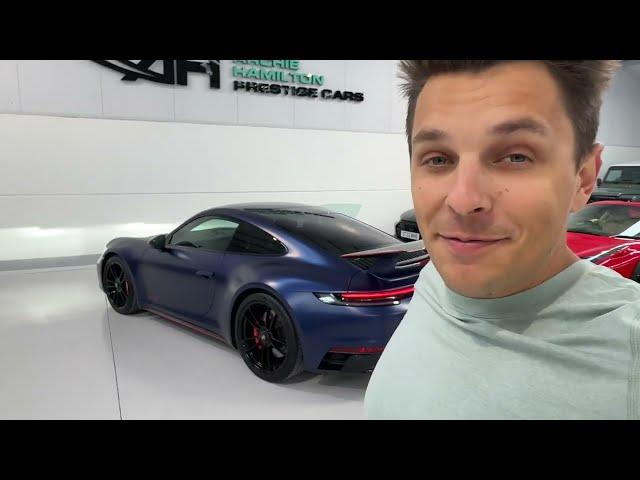 TAKING DELIVERY OF A PORSCHE 992 CARRERA GTS